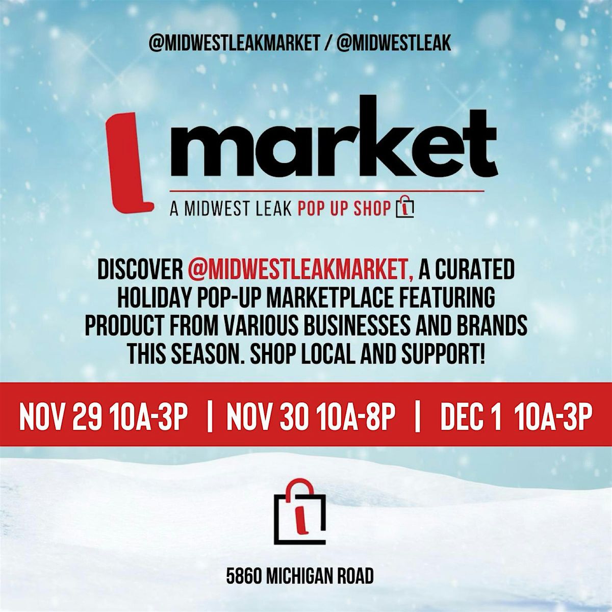 Midwest Leak Market Winter Gift Shop - Vendor