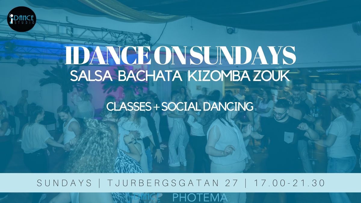 iDance on Sundays - Salsa & Bachata + Kizomba\/Zouk