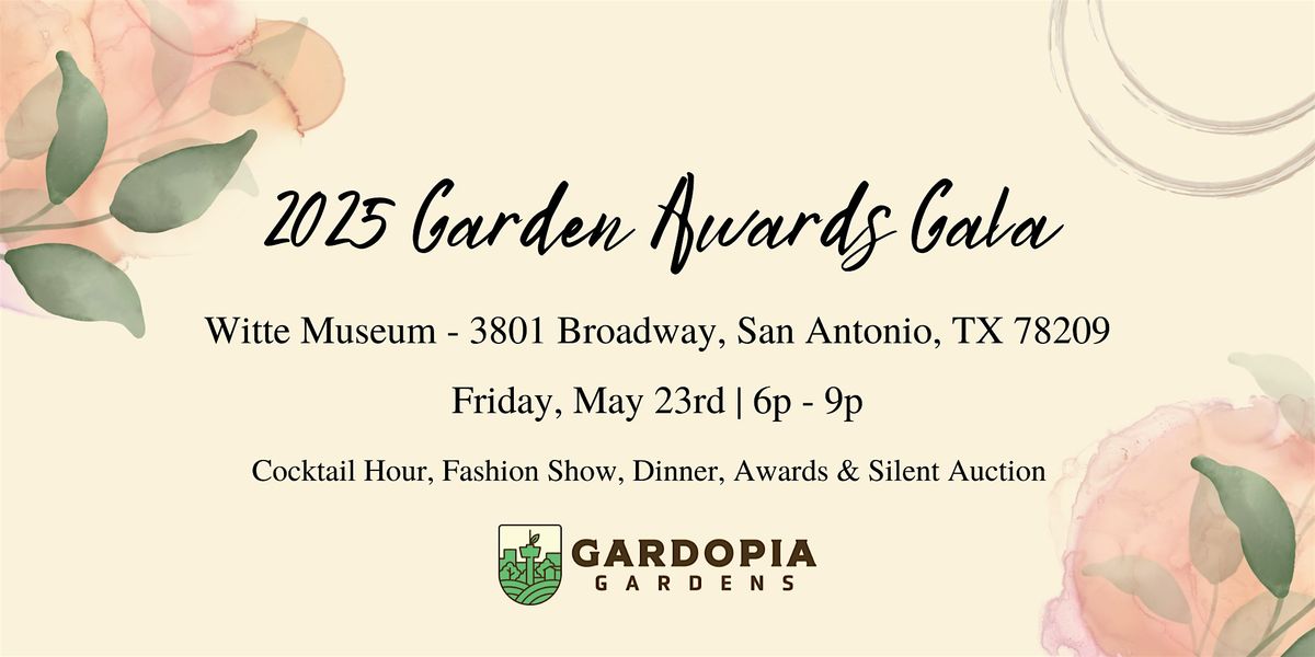 2025 Garden Awards Gala