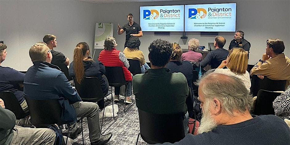 Paignton Chamber January Meeting with Networking