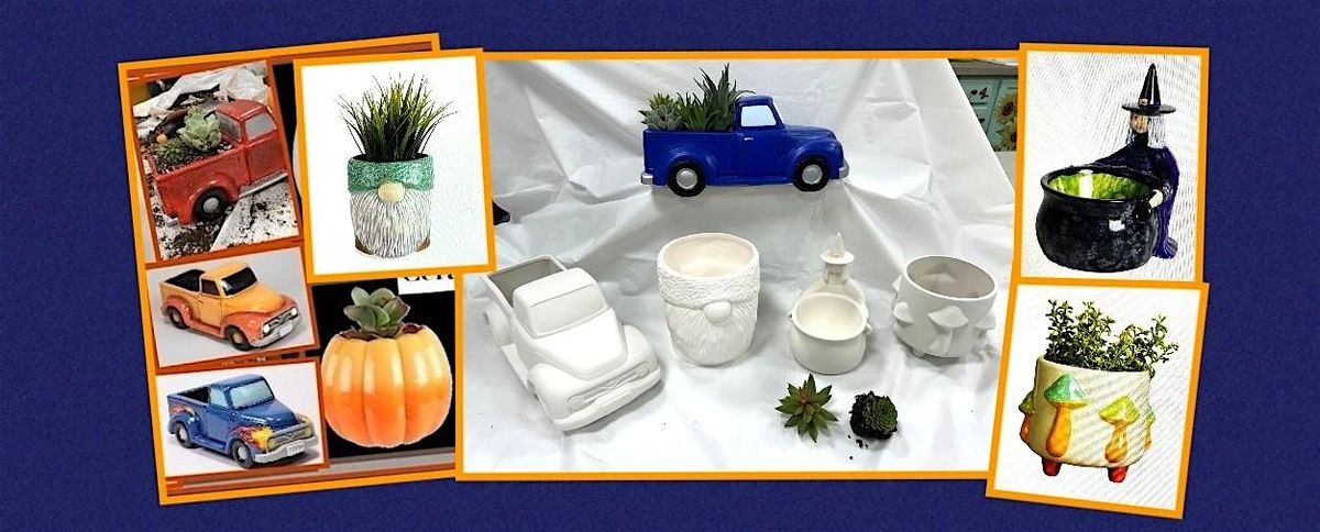 Ceramics & Succulents Workshop