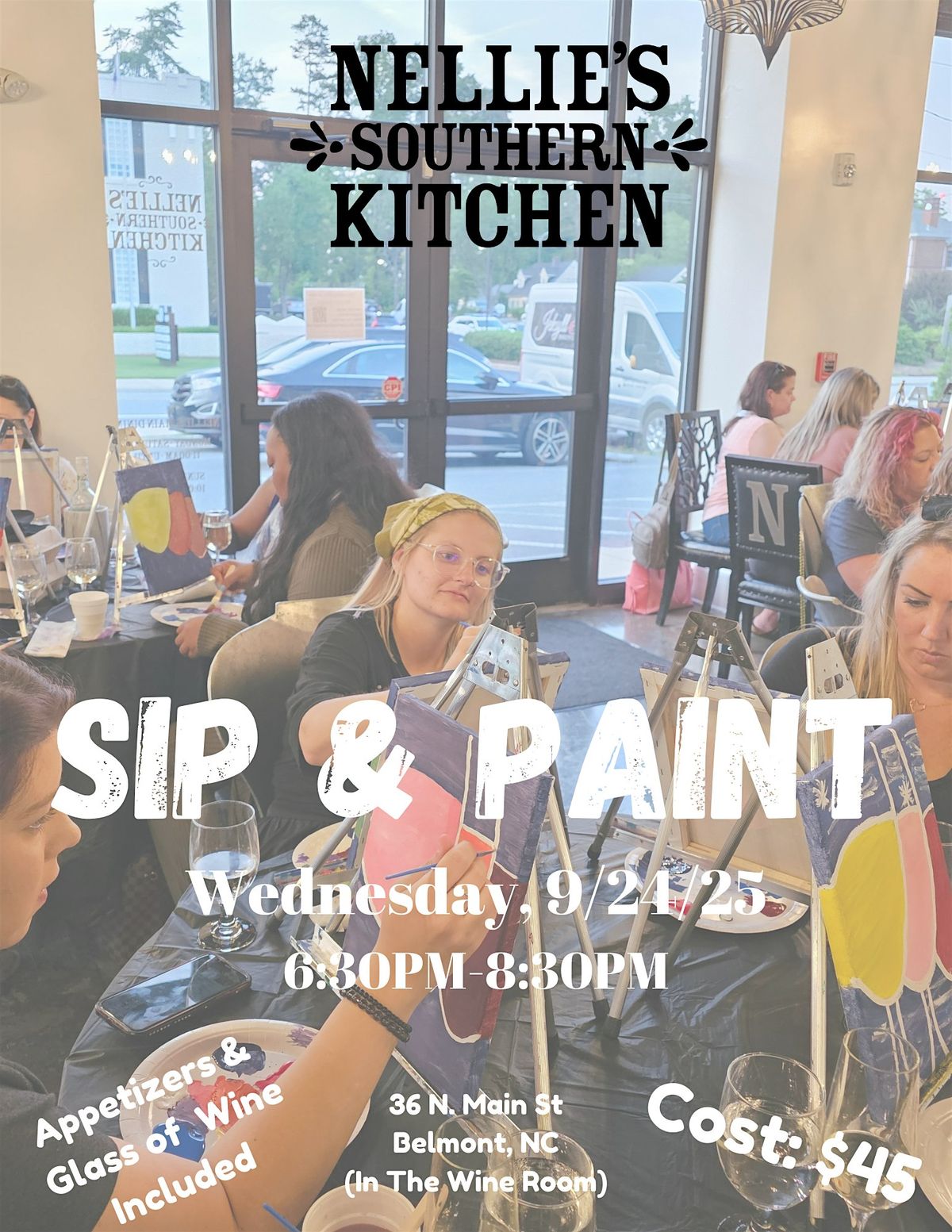 Nellie's Southern Kitchen Sip N Paint