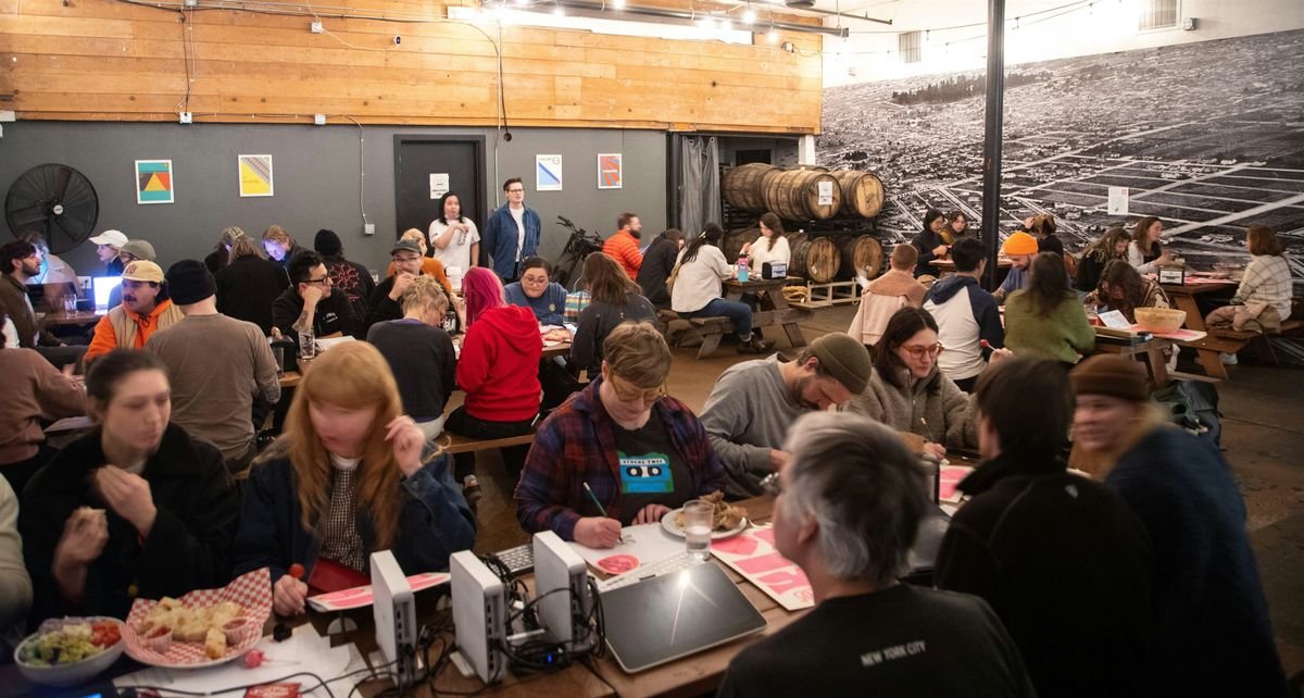 Drink & Draw with Wacom & CreativeMornings Portland