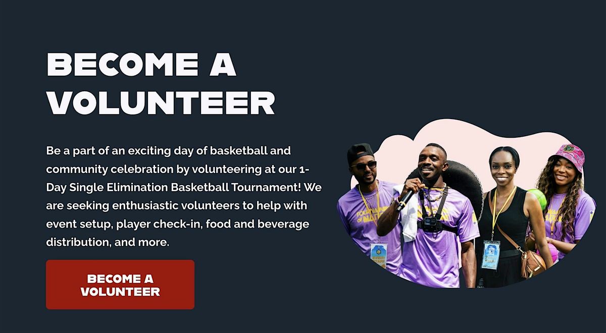 VOLUNTEERS NEEDED: 4th Annual Tournament of Nations Basketball Festival