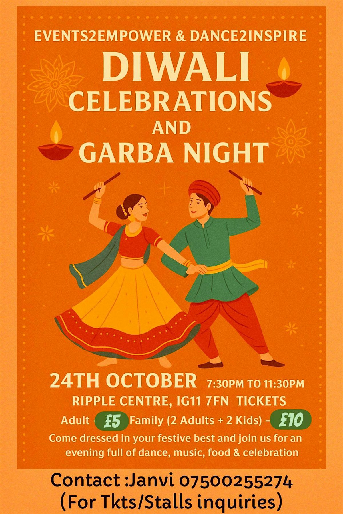 Diwali Celebrations and Garba Night