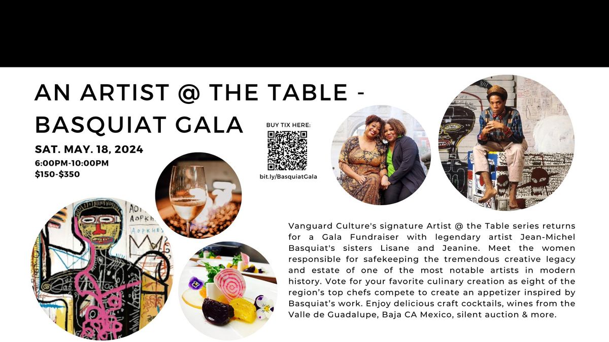 An Artist @ the Table - Basquiat Gala