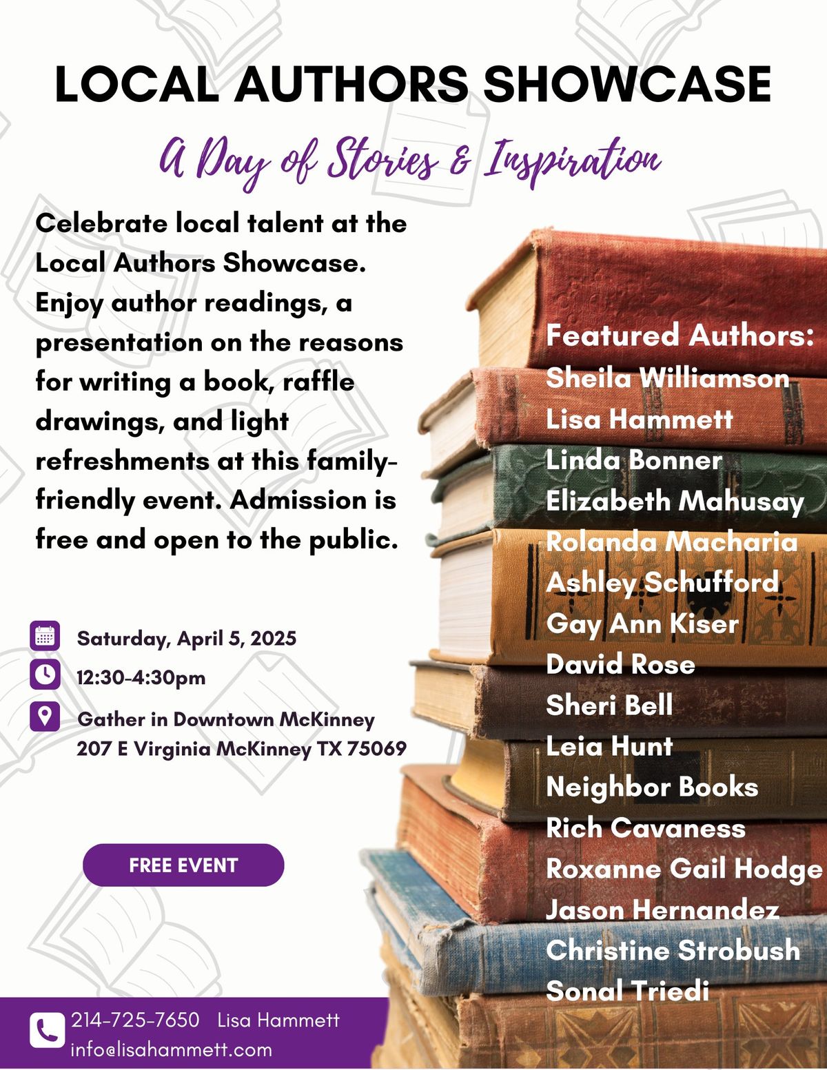 Local Author's Showcase