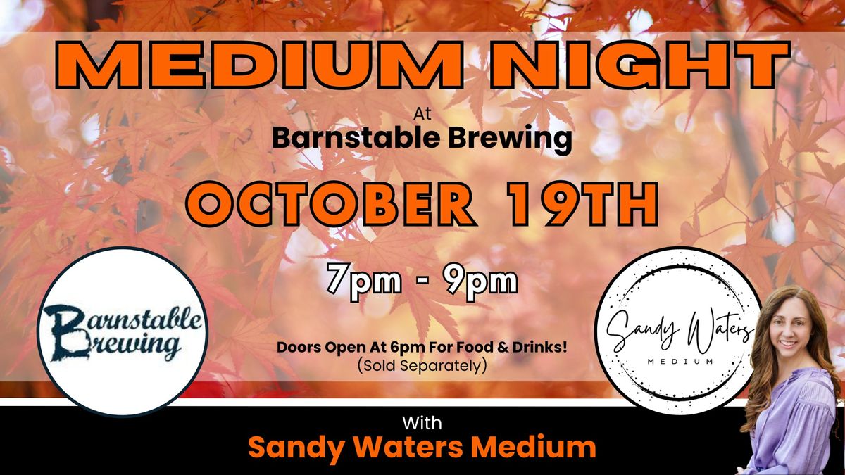 Medium Night at Barnstable Brewing