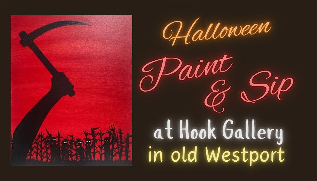 Halloween Paint and Sip Class - Relax, Learn, Socialize & Create Art