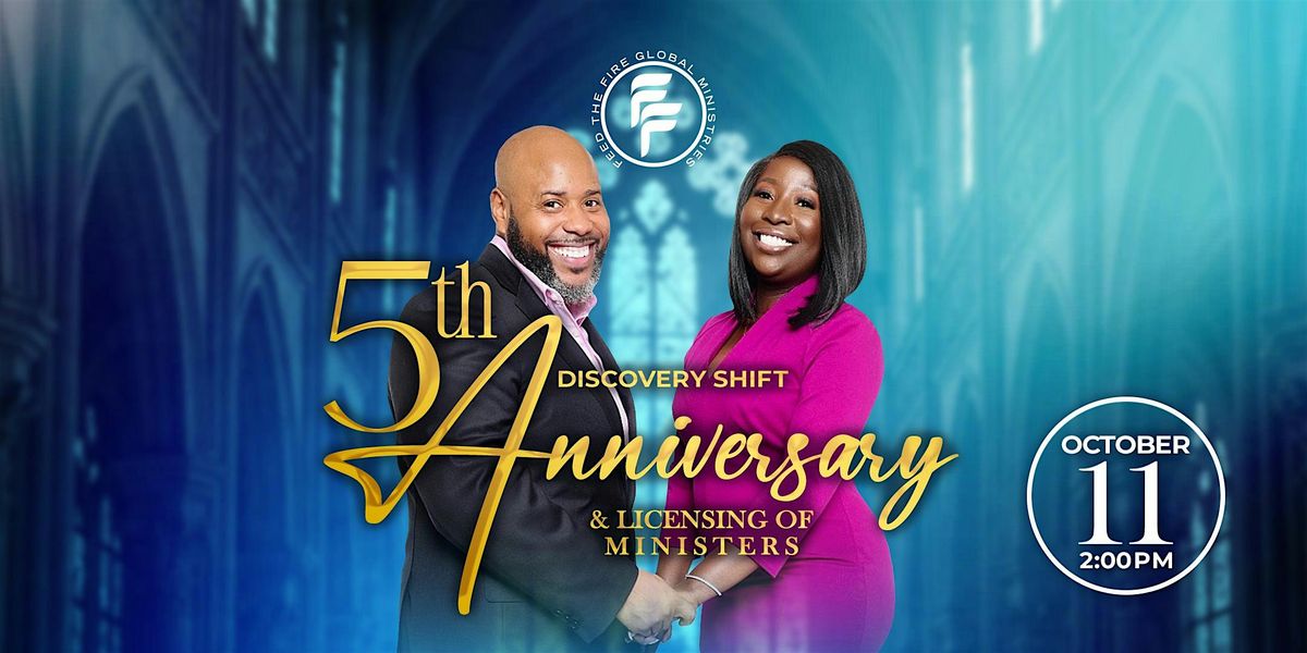 Feed The Fire Global 5th Year Ministries  Anniversary & Licensing