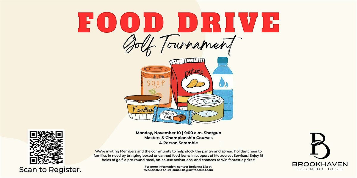 Brookhaven Food Drive Golf Tournament