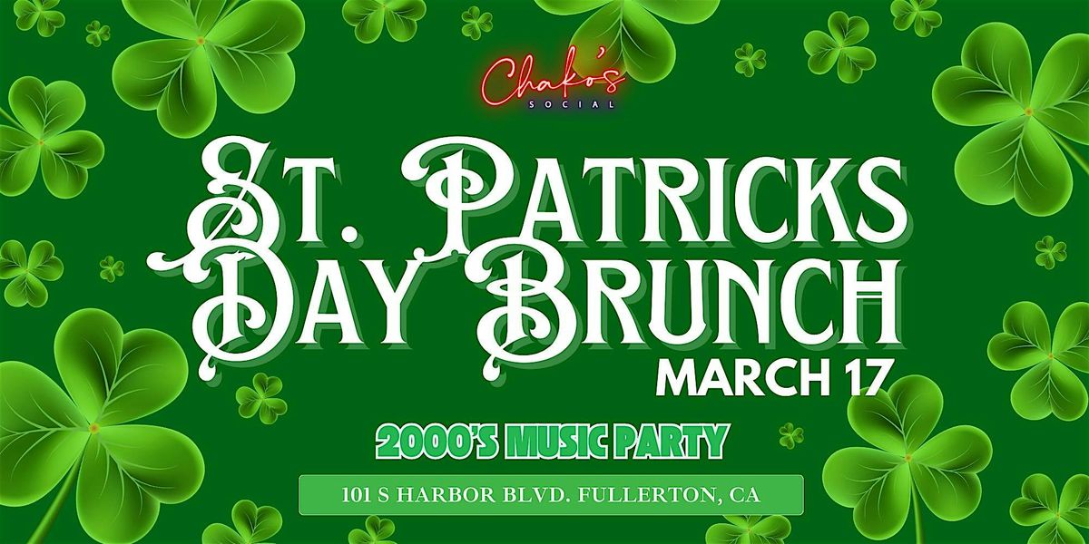 St. Patrick\u2019s Day Brunch: 2000s Music Party - Orange County