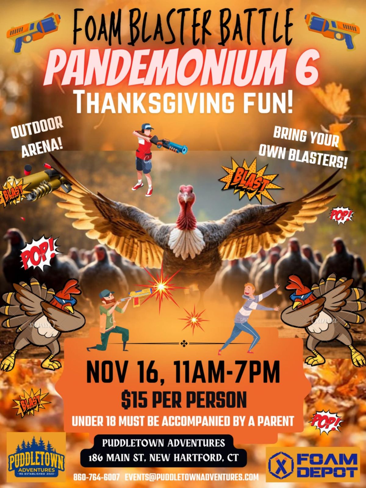 Pandemonium 6: Thanksgiving Fun!