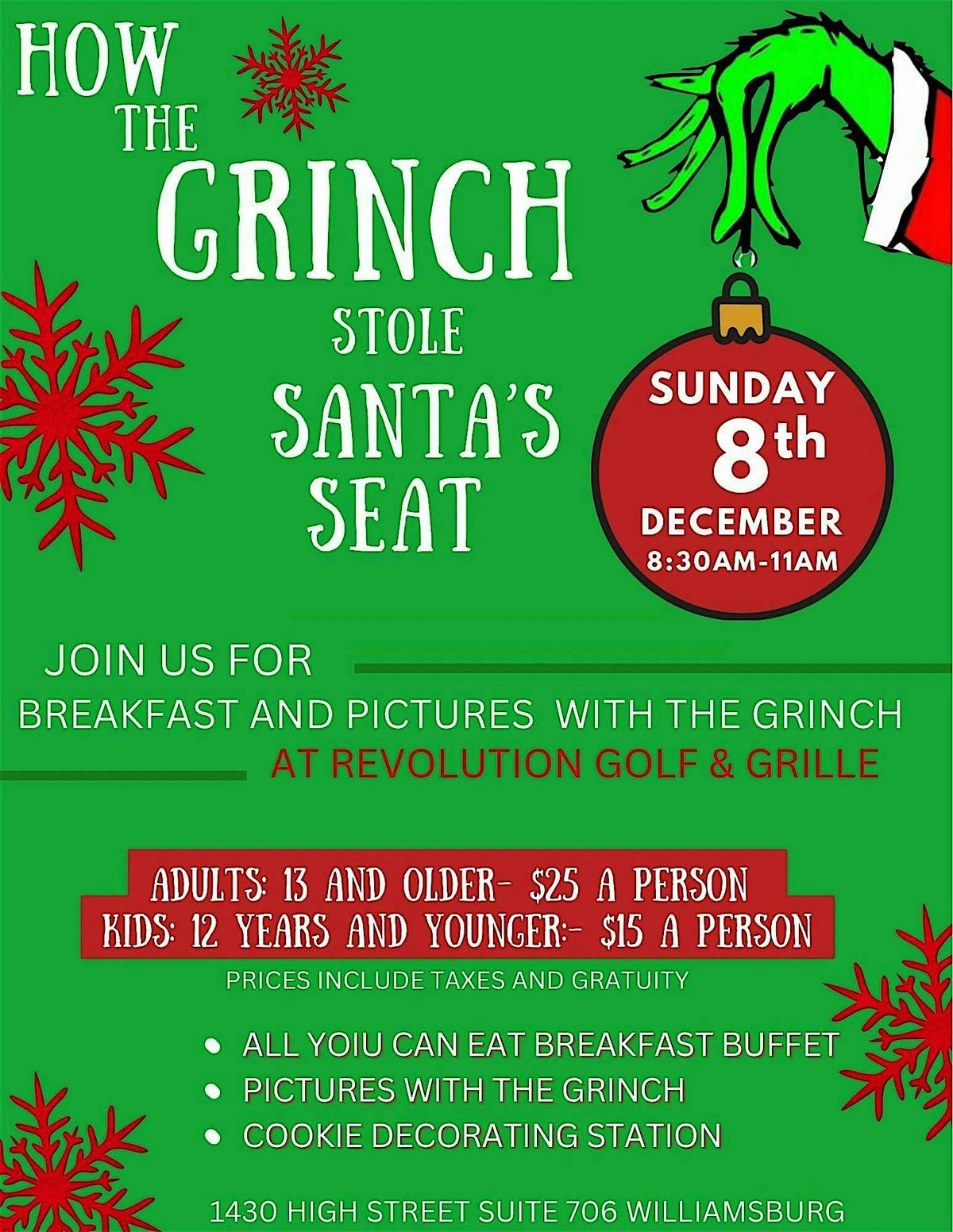 Copy of Breakfast with the Grinch