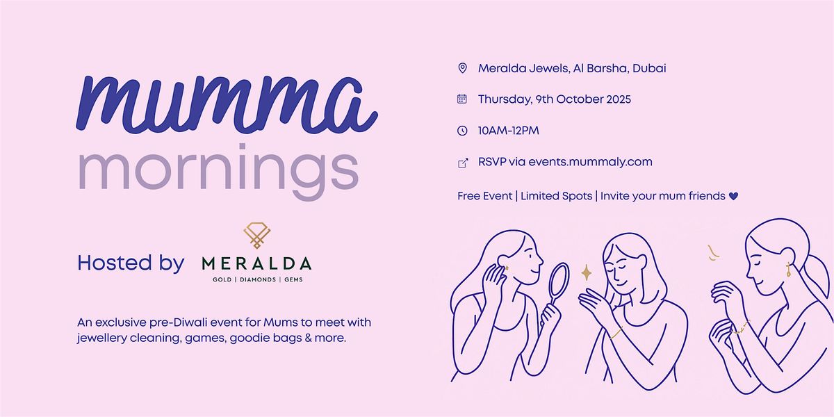 Mumma Mornings: Shine and Connect - Hosted by Meralda Jewels