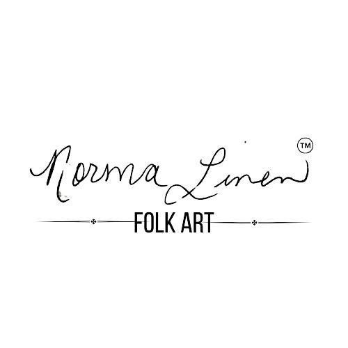 Boar and Thistle Product Line Launch: Norma Linen Folk Art