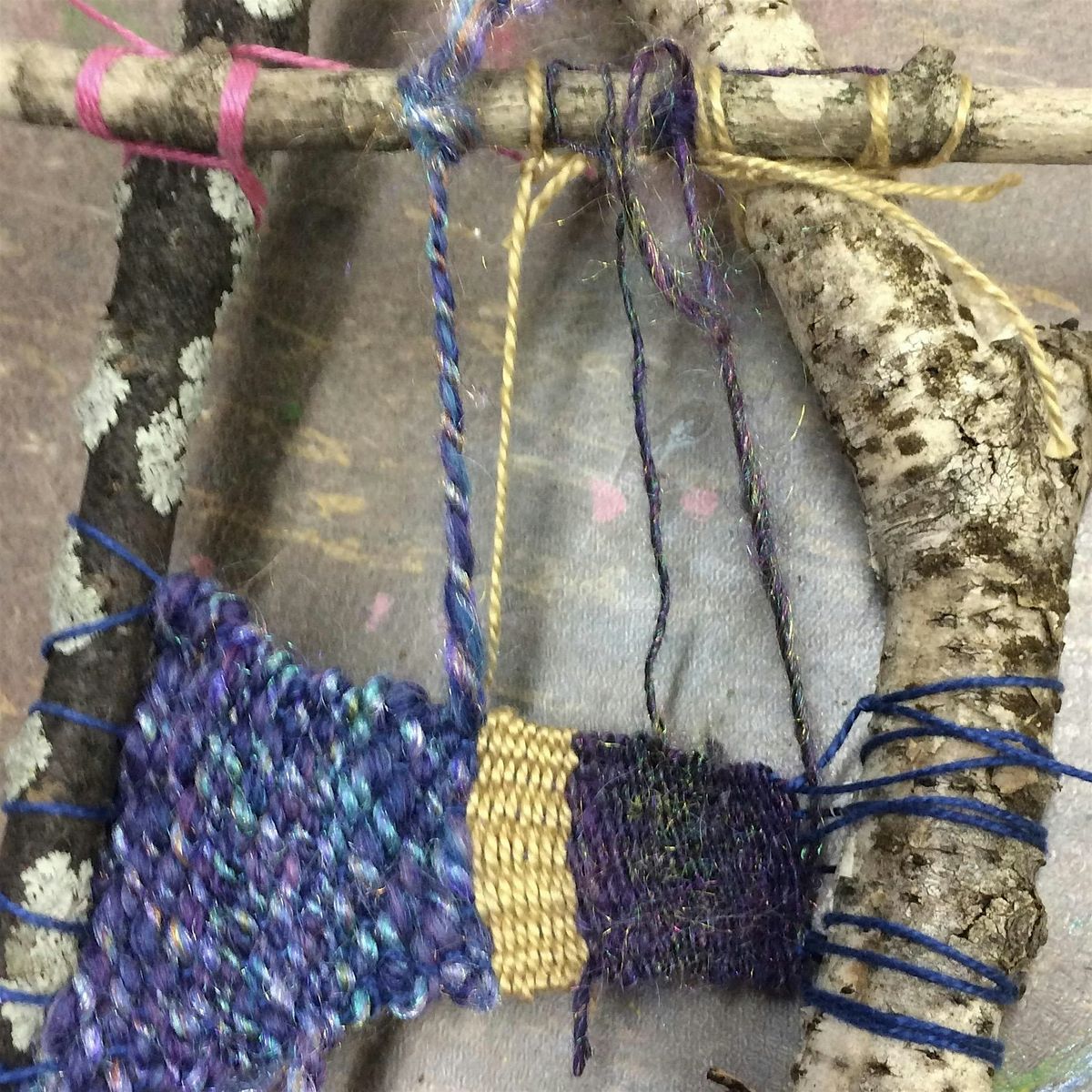 Spiderweb Loom Weaving Workshop