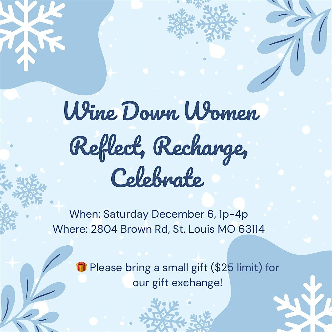 Reflect, Recharge, Celebrate