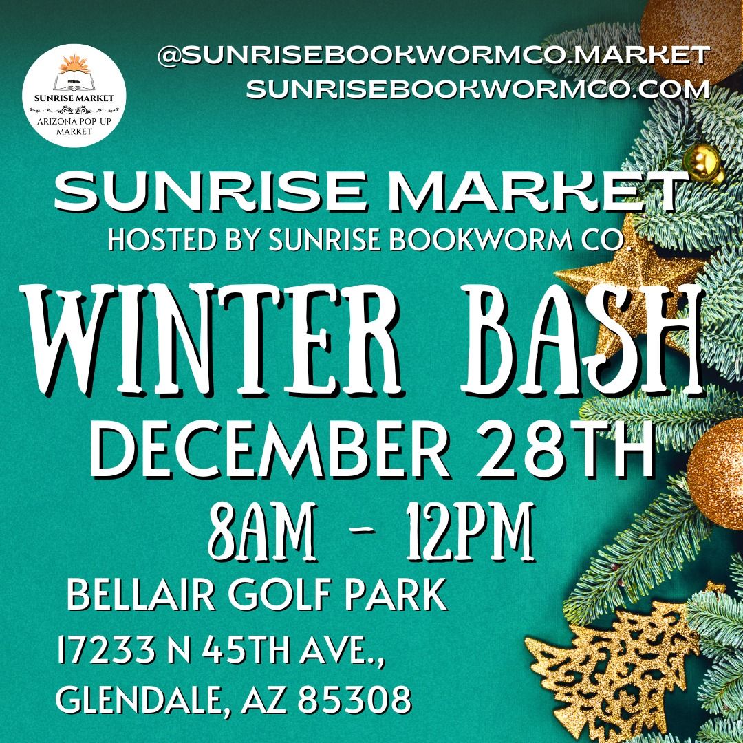 Sunrise Market Winter Bash Pop Up Event