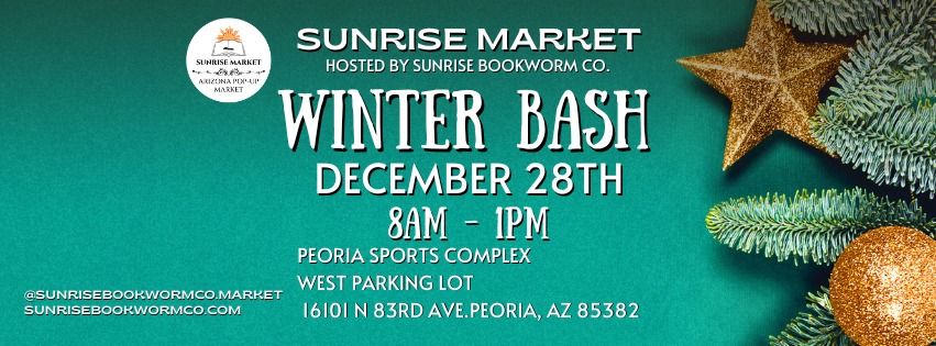 Sunrise Market Winter Bash Pop Up Event