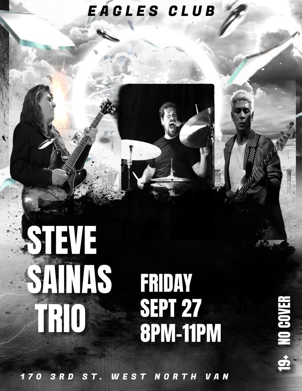 Steve Sainas Trio @ The Eagles Club