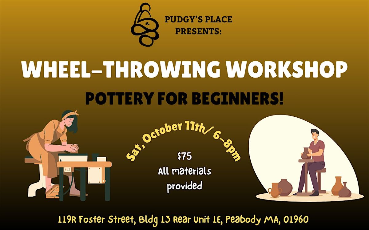 Pottery Workshop - Wheel Throwing! (10\/11; 6-8pm) Craft Art Night!