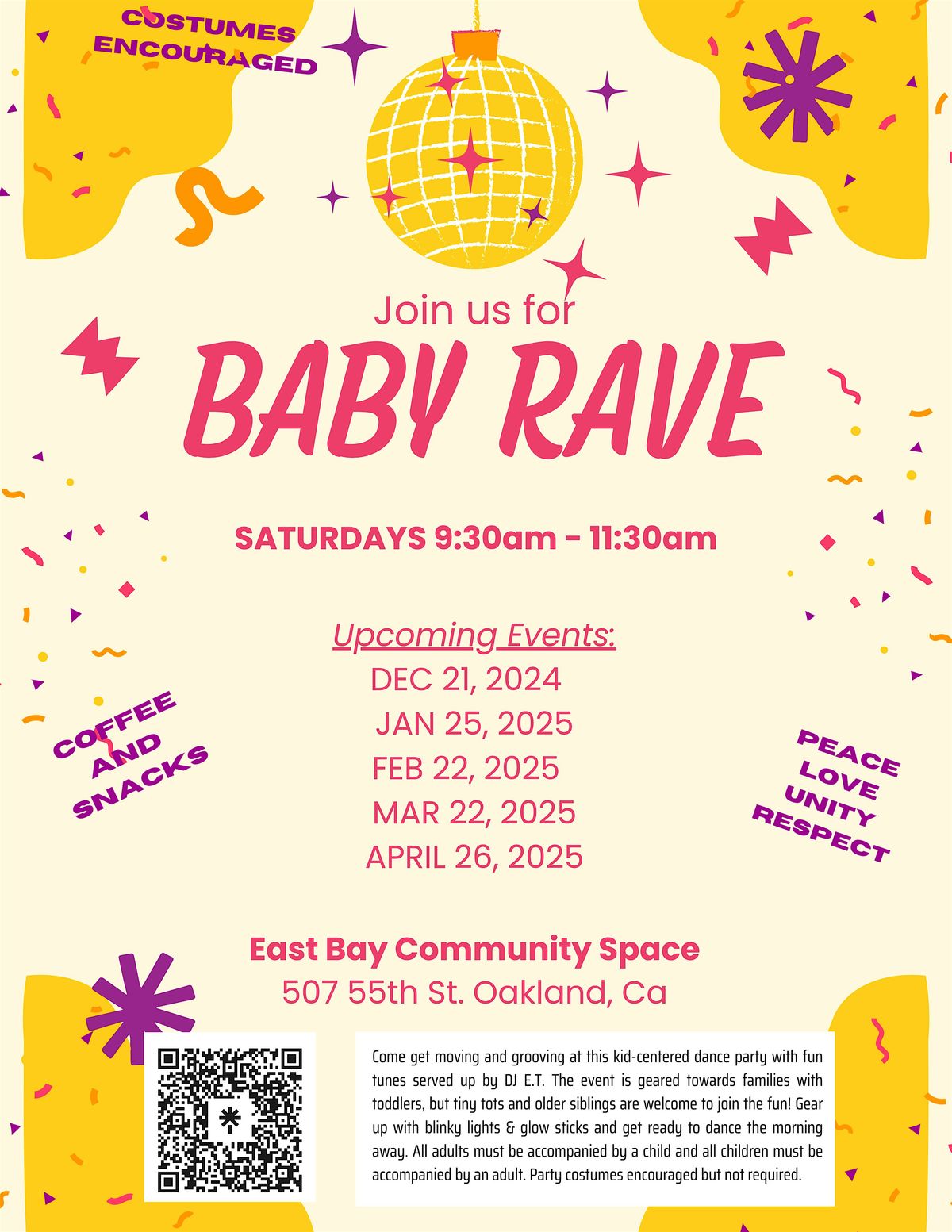 Baby Rave Oakland