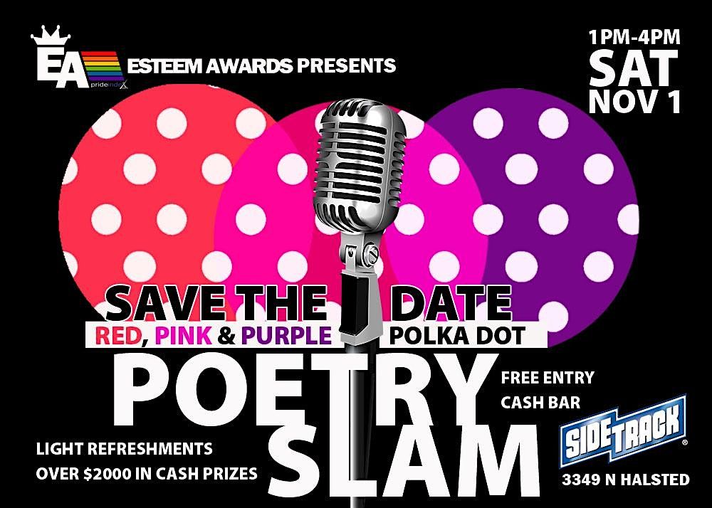 The Esteem Awards Present: Red, Pink & Purple Polka Dot Poetry Slam