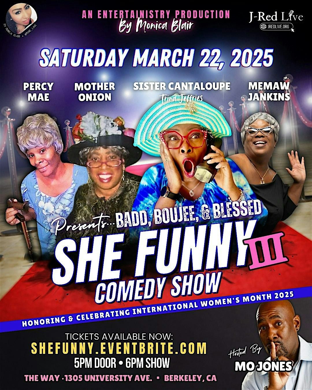 SHE FUNNY \u2014 Part 3 Comedy Show