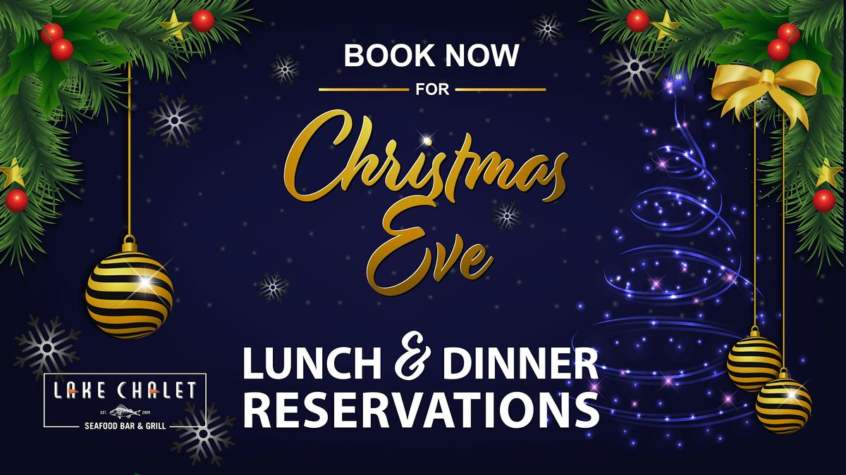 Christmas Eve at the Lake Chalet