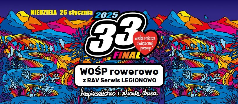 WO\u015aP rowerowo z RAV Serwis Legionowo