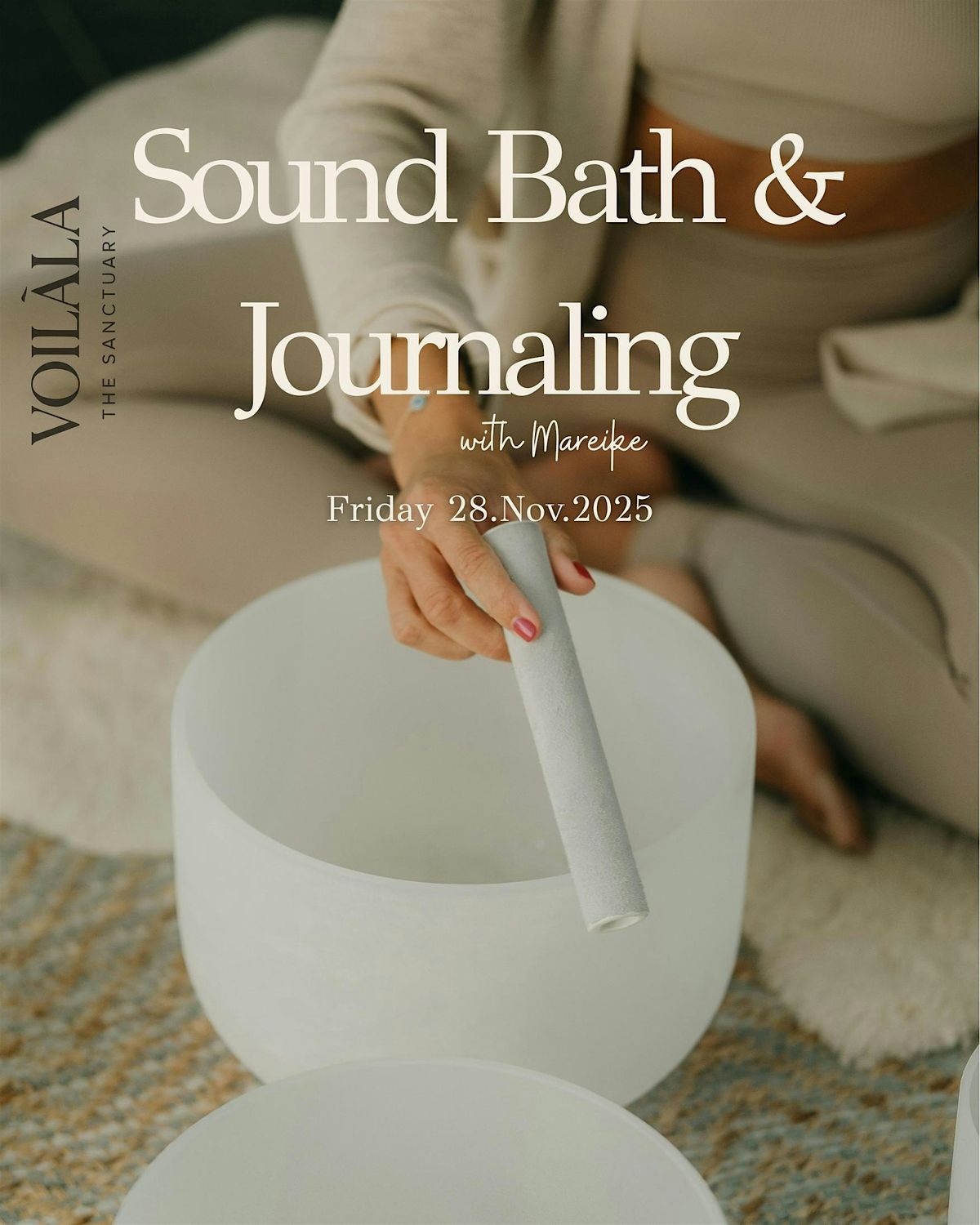 Sound Bath & Journaling - Mareike x Voil\u00e0la