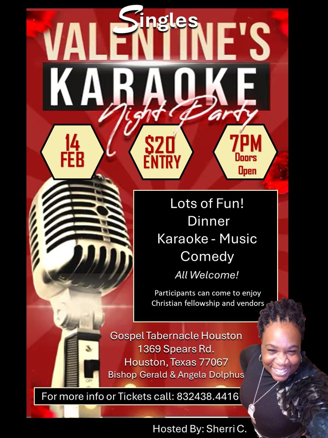 Single's Christian Valentine's Karaoke Night