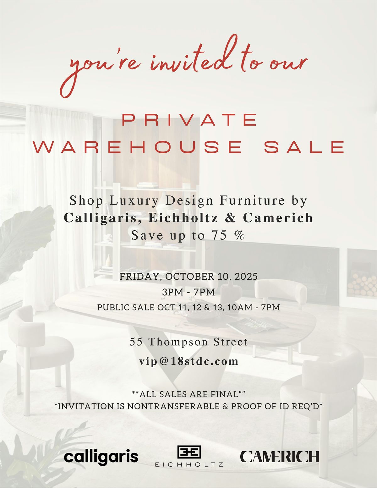 18th Street Design Collective Furniture Warehouse Sale