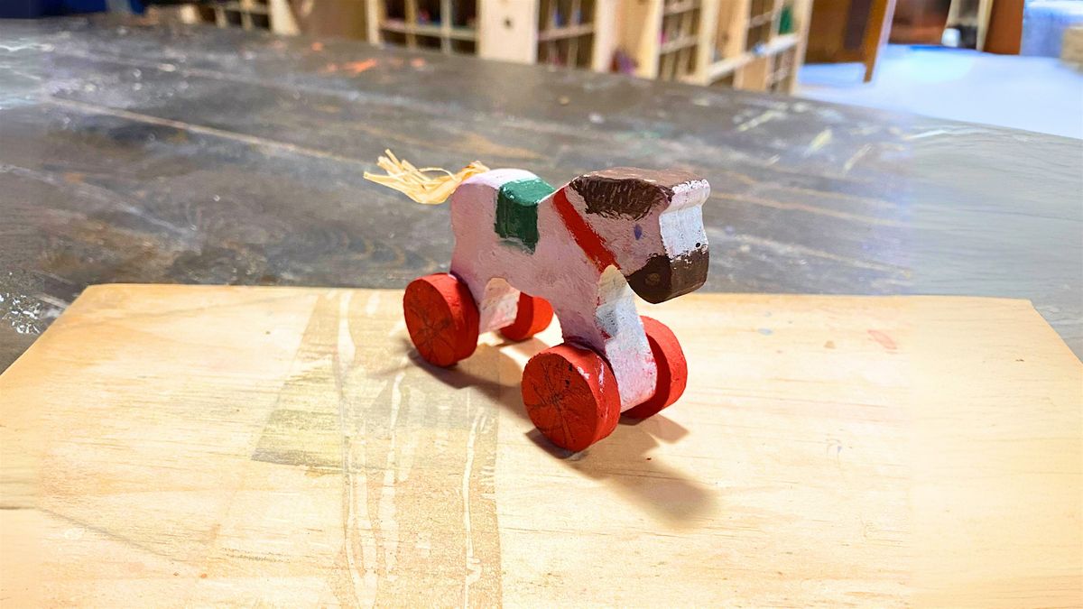 Make a Christmas rocking horse, Christmas tree or elf with the Furals