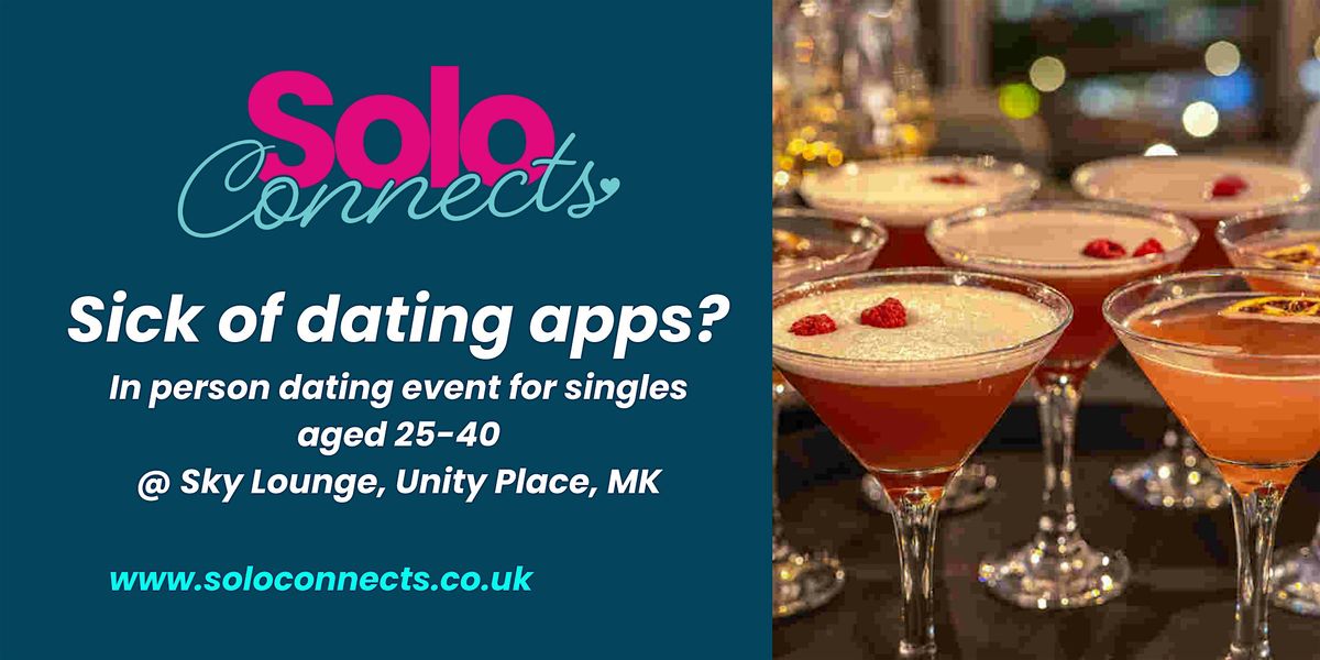 Solo Connects - Singles Event for 25-40