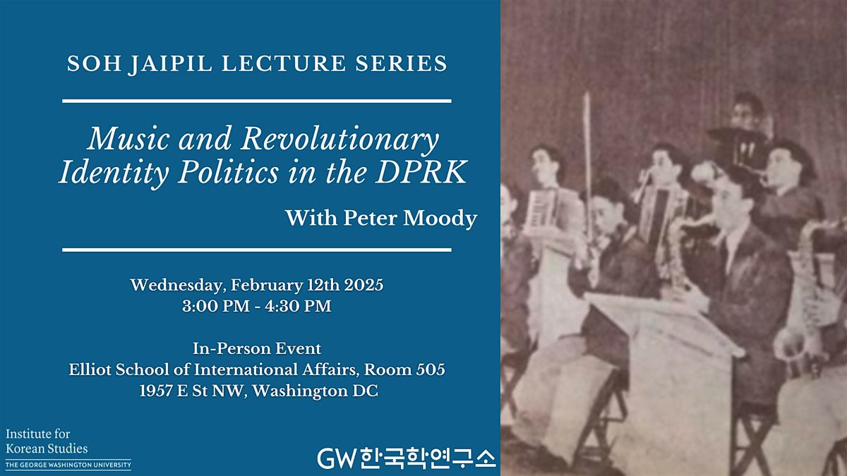 Soh Jaipil Lecture Series with Dr. Peter Moody