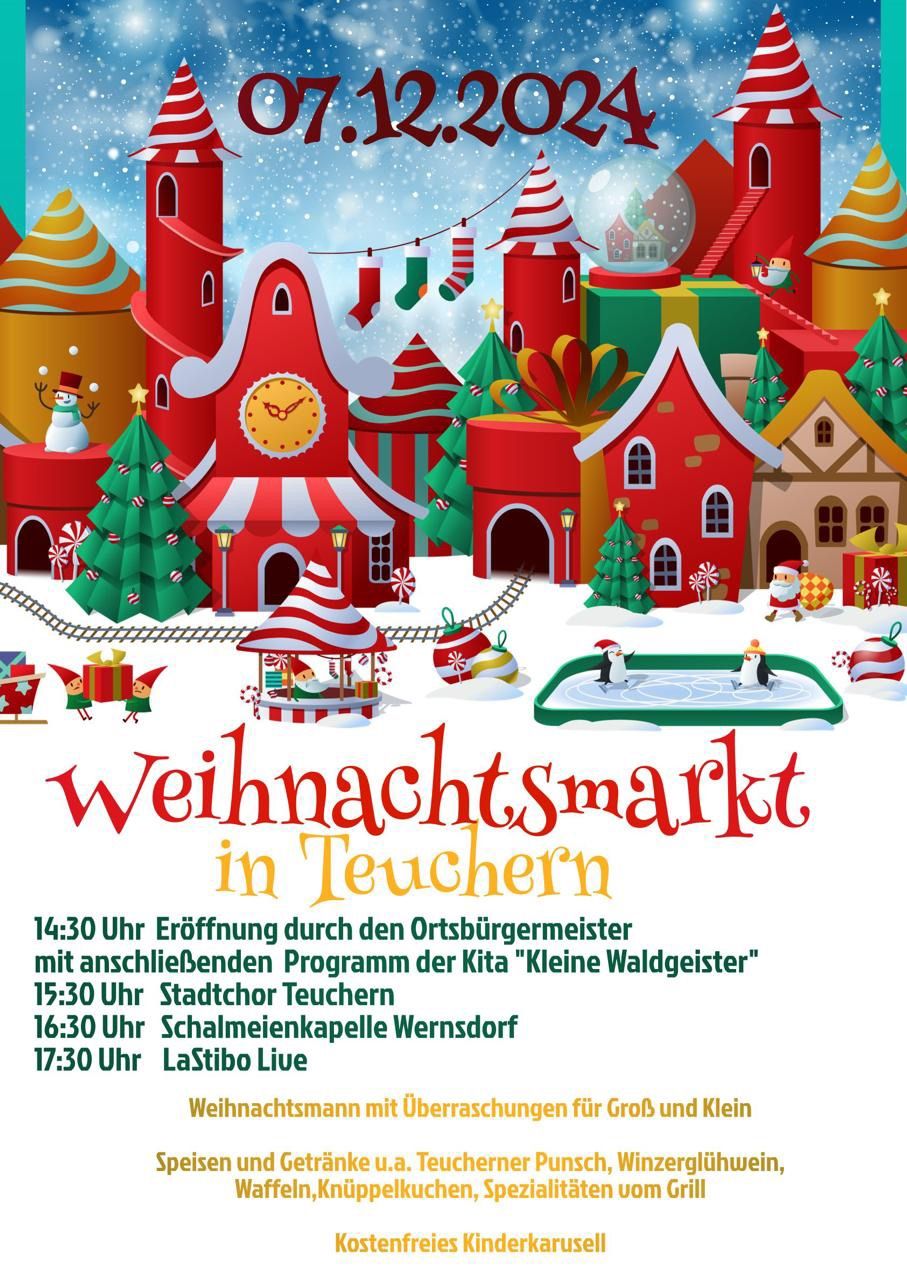 Weihnachtsmarkt in Teuchern 