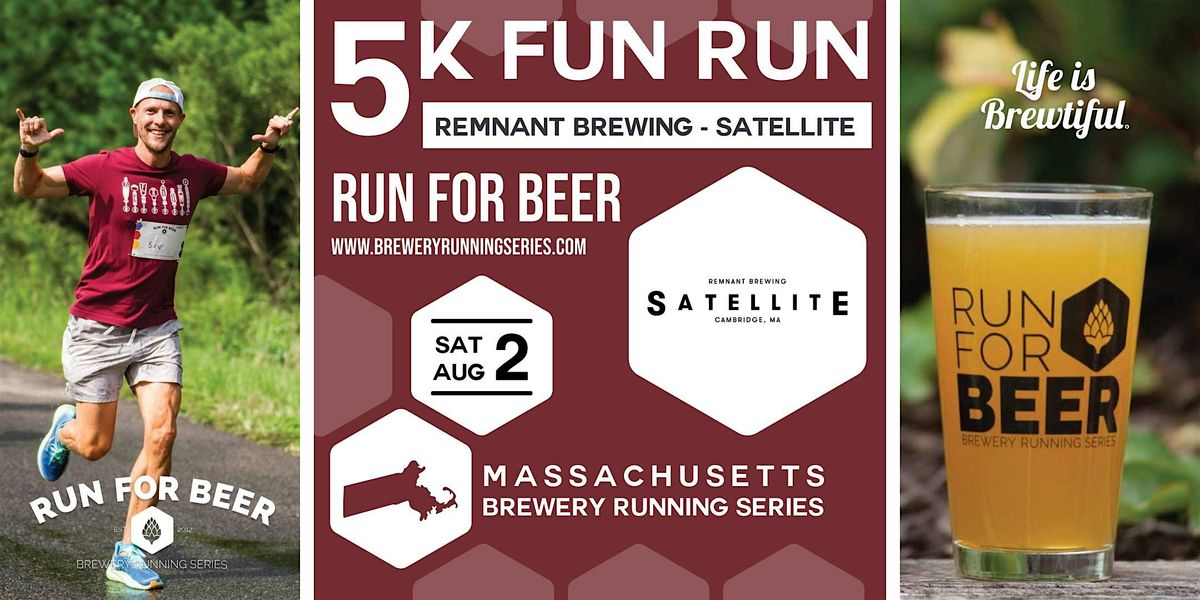 5k Beer Run x Remnant Brewing Satellite | 2025 MA Brewery Running Series