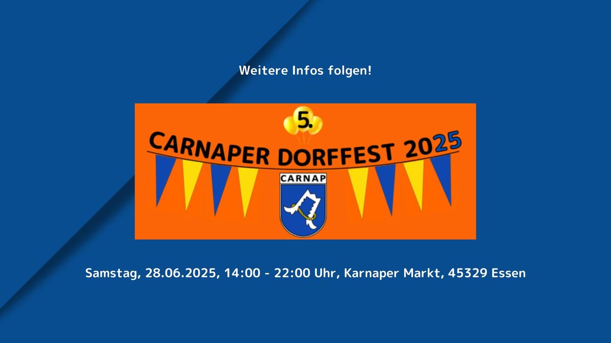 5. Carnaper Dorffest 2025