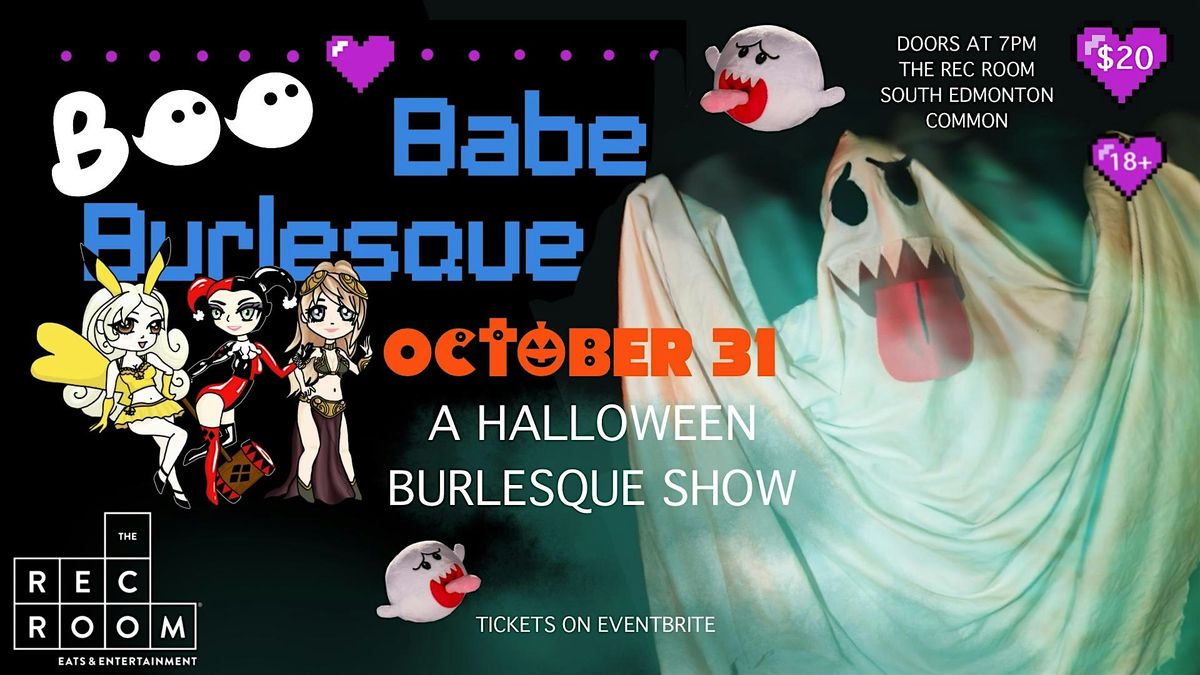 Boo Babe Burlesque Halloween show!