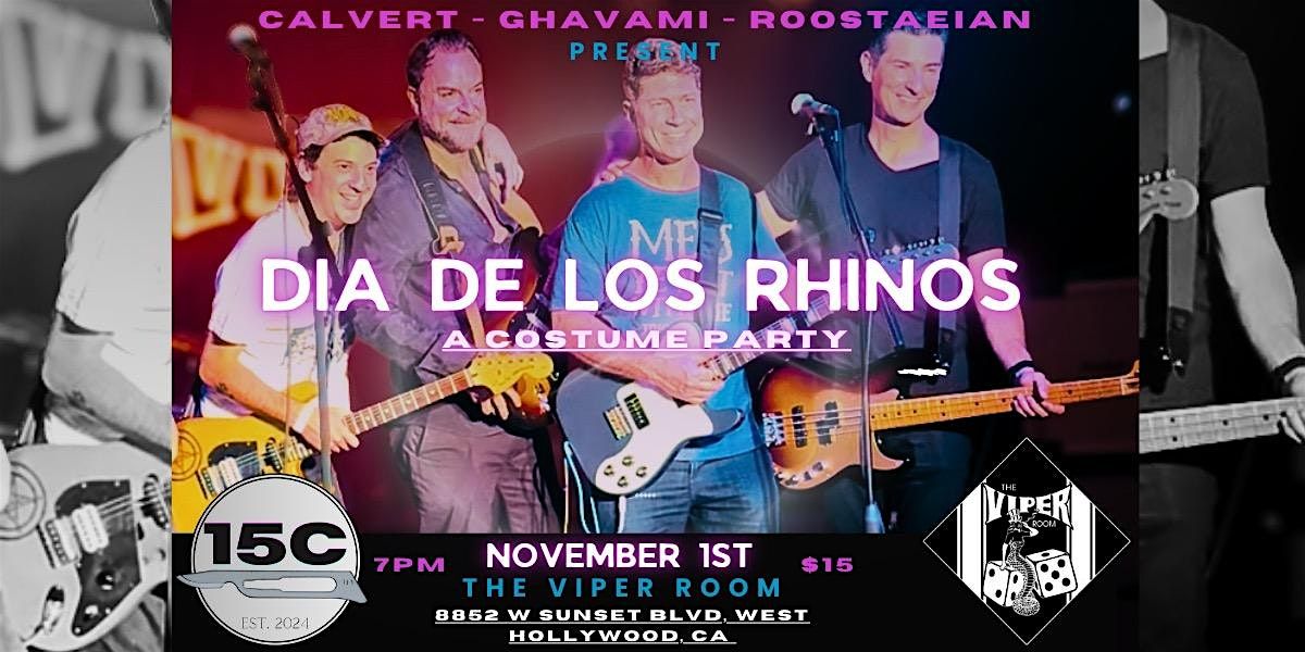 15C DIA DE LOS RHINOS  A COSTUME PARTY