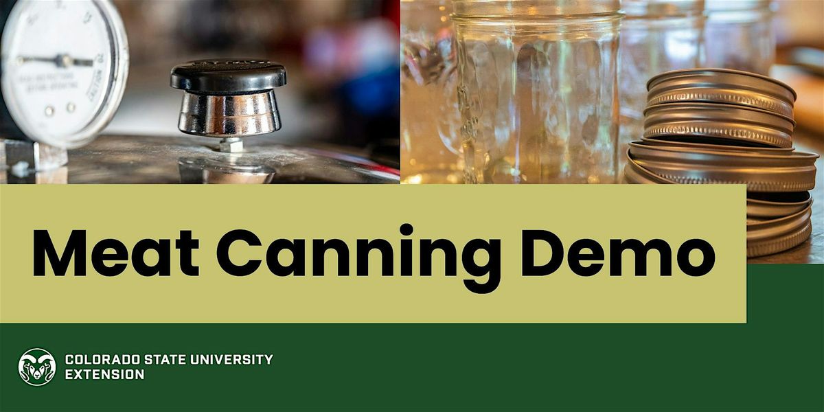 Meat Canning Demo