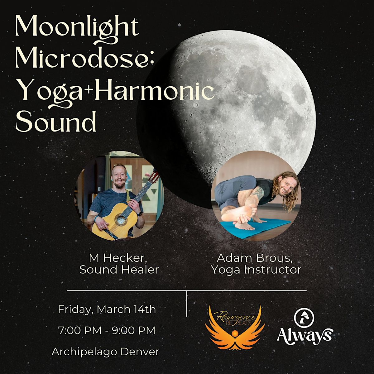 Moonlight Microdose: Yoga & Harmonic Sound