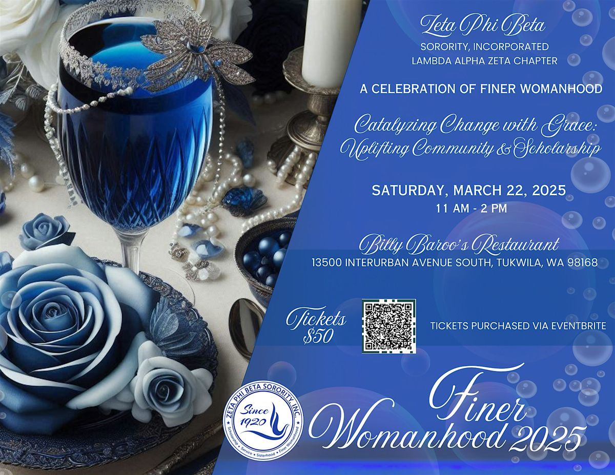 Finer Womanhood Celebration Brunch  - Uplifting Community and Scholarship