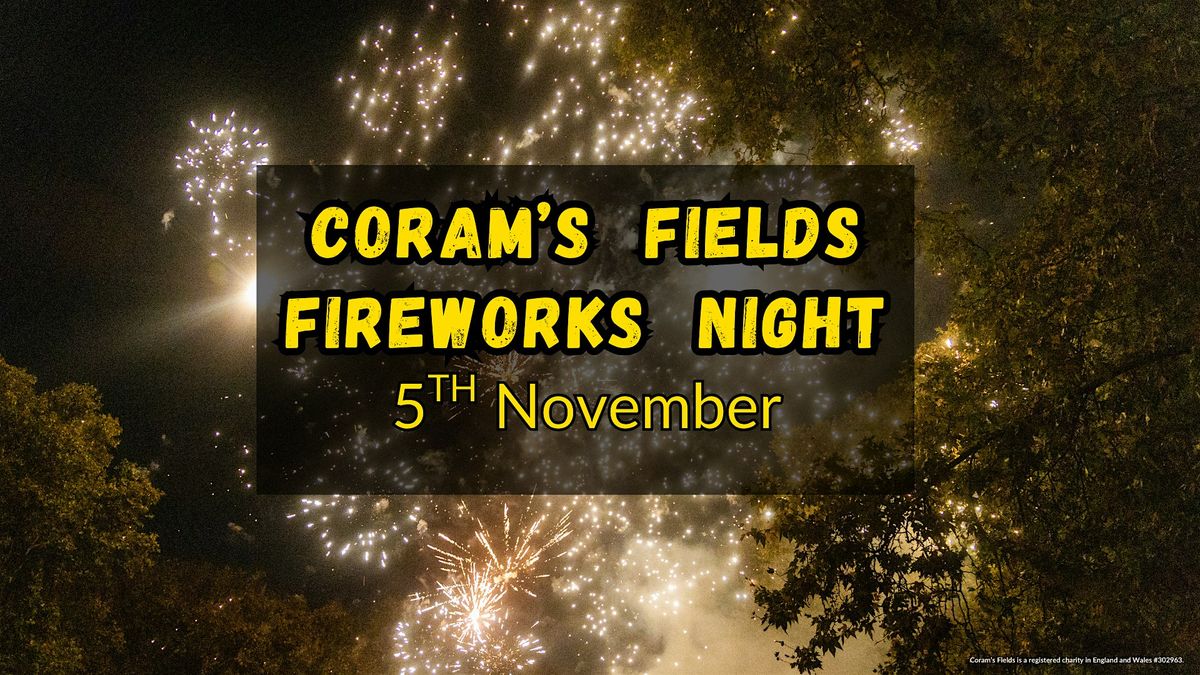 Coram's Fields Fireworks Night 2025