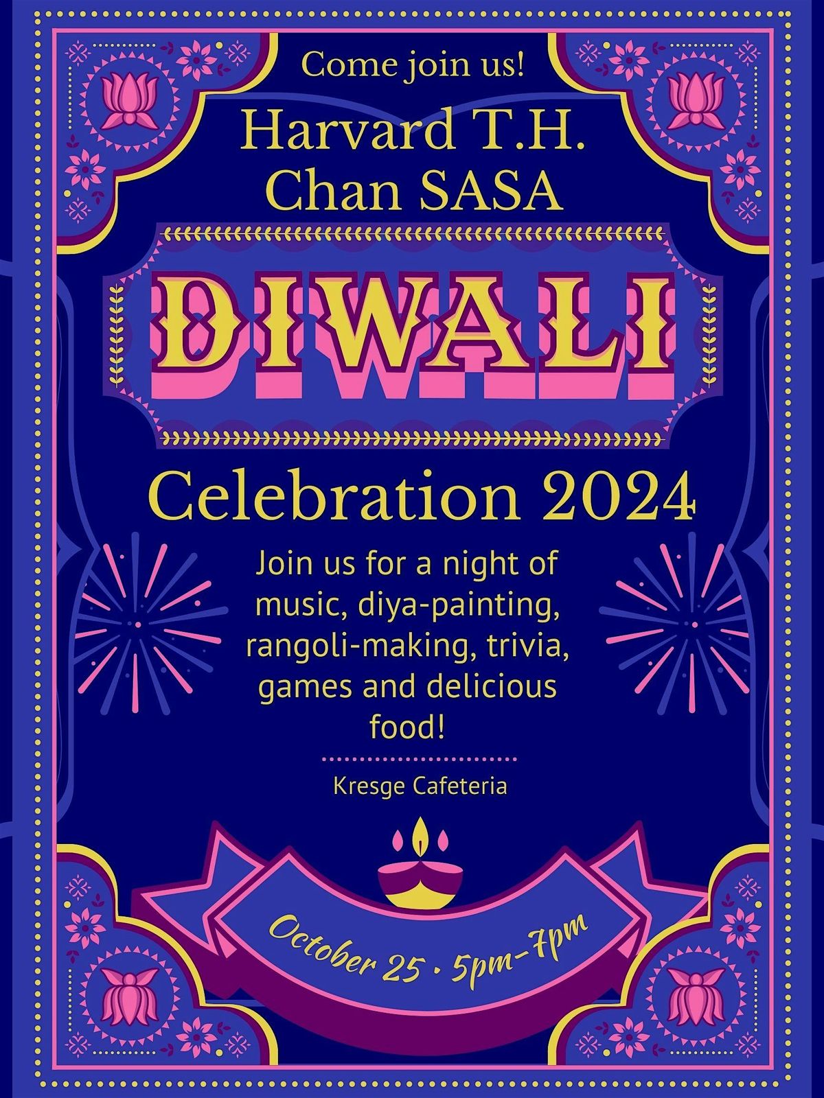 Light it up - Diwali Celebrations with Harvard Chan