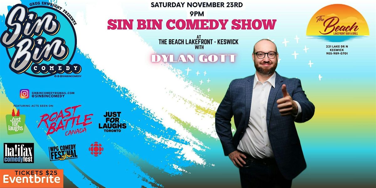 Sin Bin Comedy Show with Dylan Gott - Keswick