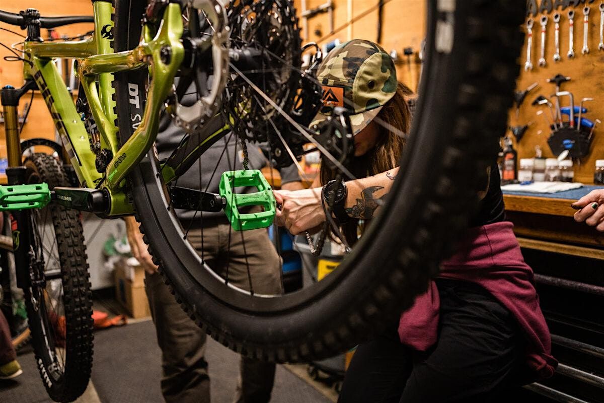 Trail Sisters Bike Maintenance Clinic @  Sellwood Cycle Repair