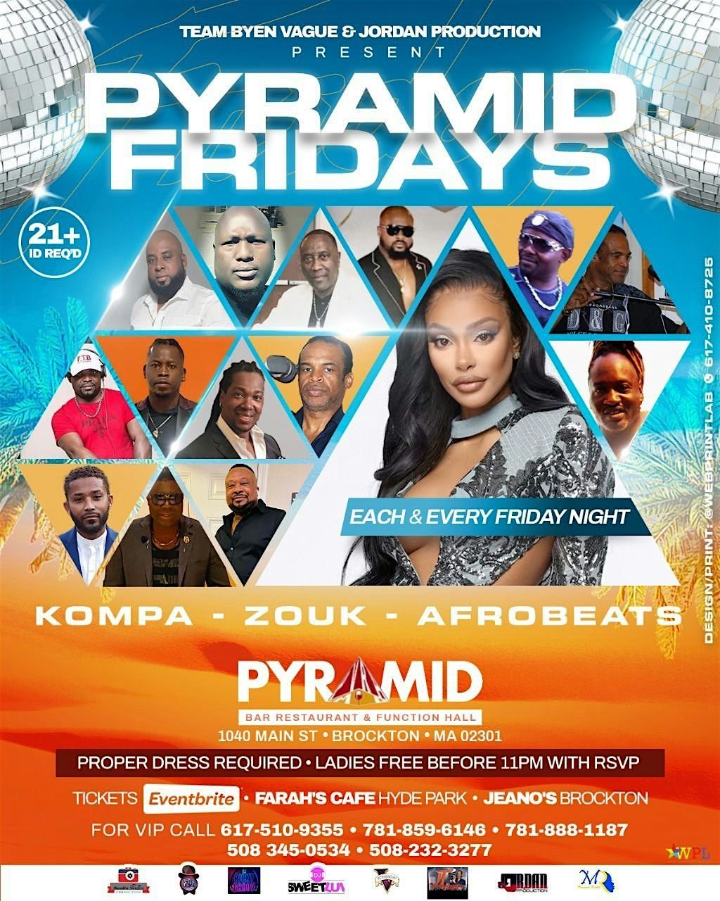 Pyramid Friday Every Friday  Konpa Zouk Zizomba